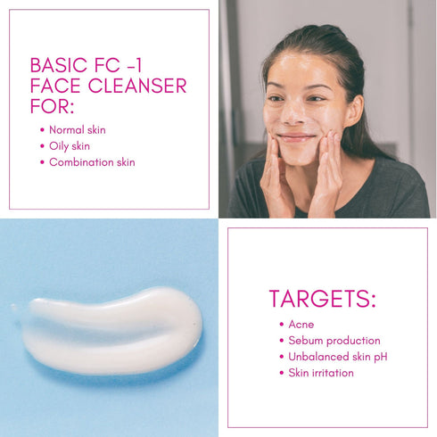 Cosiq FC-1 Basic Face Cleanser for Oily Skin 100ml